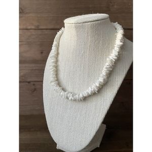 Vintage Puka Shell Necklace - Larger Shells 10mm - Length 16”